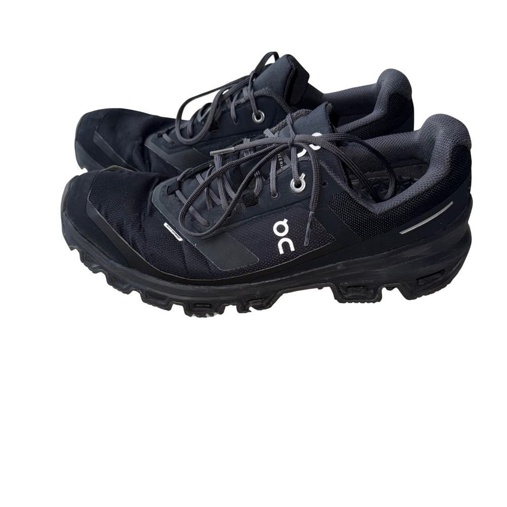 On Running Men's Black/Charcoal Trail Running Shoes